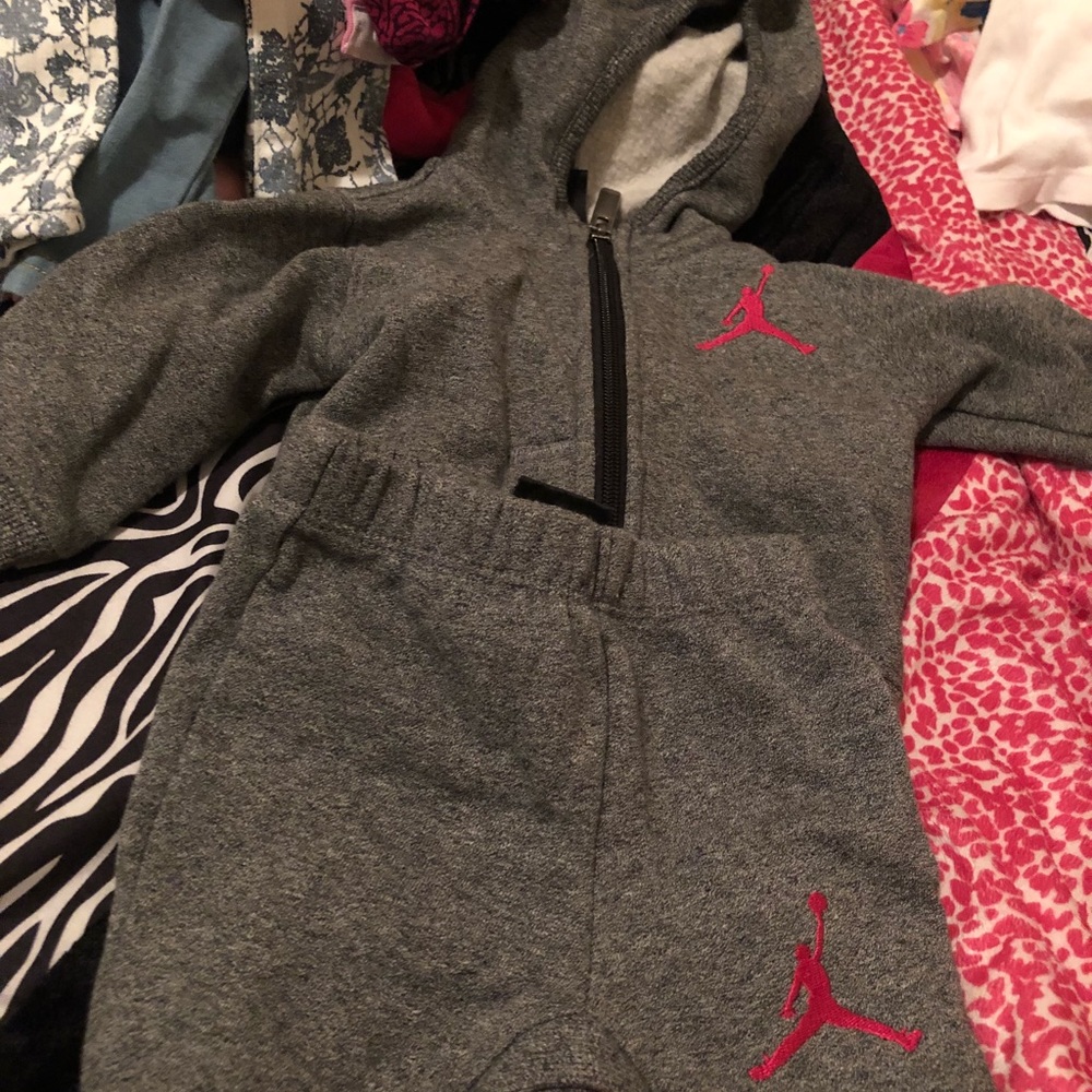 Baby Jordan jogging suit